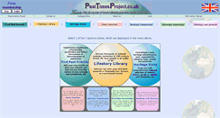 Desktop Screenshot of pasttimesproject.co.uk
